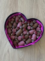 Heart Box - Banana & Strawberry